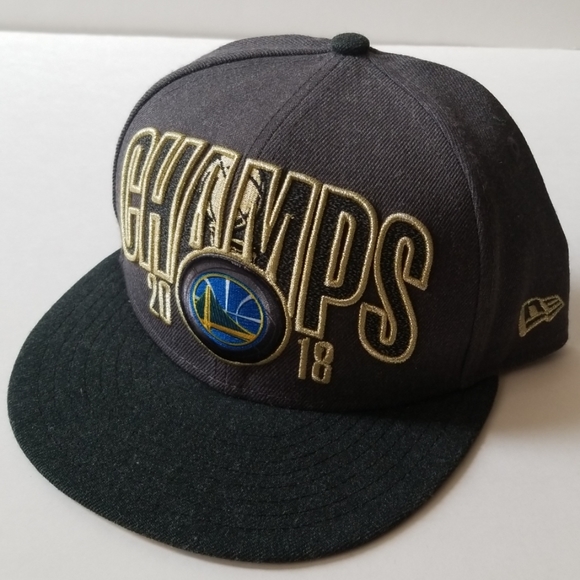 Golden State Warriors 2018 NBA Championship Cap - Picture 7 of 8
